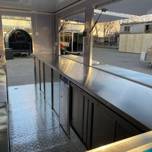 Rimorchio Mobile per alimenti pieghevole 220v chiuso per hamburger gelato al caffè hot dog-per la consegna di Snack - Product Image 3