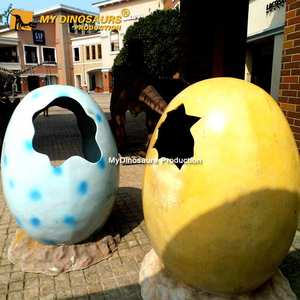Œuf de dinosaure <span class=keywords><strong>en</strong></span> fibre de verre pour prendre des photos dans les parcs d'attractions - Product Image 5