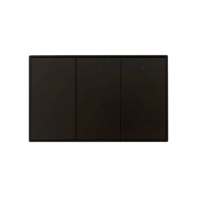 Zemismart Tuya Zigbee US No Neutral Black Interruptor 1 2 3 Gangs Wall Light Switch Smartthings Edge Control Alexa Google Home