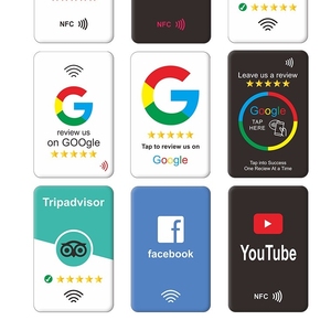 Carte de paiement NFC <span class=keywords><strong>RFID</strong></span> 13,56 MHz avec <span class=keywords><strong>code</strong></span> <span class=keywords><strong>QR</strong></span> pour les médias sociaux, utilisation hôtelière, étanche, taille personnalisée, capteur intelligent - Product Image 6