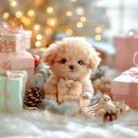 Chiot en peluche robotisé alimenté par l'IA OEM/ODM, compagnon interactif et réaliste pour les collections de jouets et d'animaux de compagnie haut de gamme, chien en peluche simulé