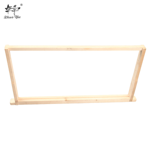 New Gỗ Linh Sam Gỗ Nửa Lắp Ráp Tiêu Chuẩn Langstroth <span class=keywords><strong>Bee</strong></span> <span class=keywords><strong>Hive</strong></span> Khung Với Có Dây Cho Tổ Ong - Product Image 1