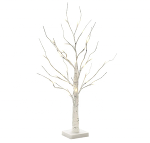 Luz LED para árbol de abedul, iluminación para mesa, bonsái, alimentada por batería, 24 luces Led de Navidad, <span class=keywords><strong>pueblo</strong></span>, árbol de cuervos - Product Image 5