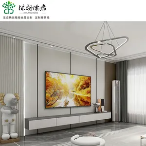 Decoratieve Wandpaneel Marmeren Plaat Pvc Wandpaneel Voor Binnen-En Buitenmuurdecoratie