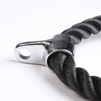 Accessoire de presse triceps pour machine à câbles, double poignée, équipement de fitness pour la maison pour les séances de triceps sur machine à câbles