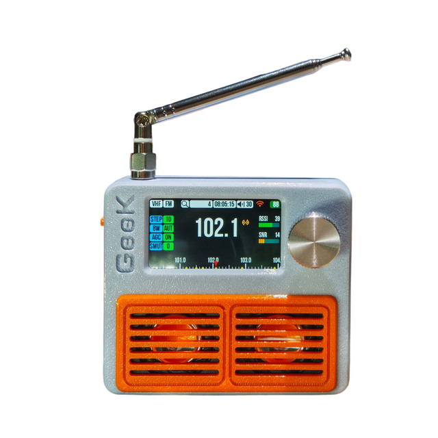 Si4732 Full Band Stereo Portable Radio Pro Version 1.9-inch IPS Color Screen Network Radio