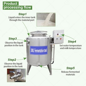 Ferment de bière 250 litres <span class=keywords><strong>cuve</strong></span> de fermentation de vin Inox pour la production de bière avec agitateur - Product Image 5