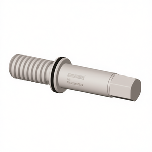Tornillo de control para tornillo de banco modular, eje hexagonal de 10 mm con junta tórica, componente para tornillo de banco - Product Image 2