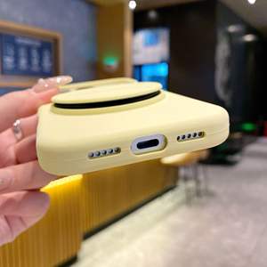 Fundas Magnéticas de Silicona para Teléfono Móvil para iPhone 17 16 15 Pro Max Equipadas con Soporte Magnético y Cubierta Protectora - Product Image 5