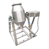 Mélangeur vertical de poudre de poivre d'acier inoxydable du mélangeur 10L de double cône de poudre sèche de nourriture