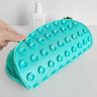 Nouvelle conception de brosse de massage des pieds en PVC à tenir à la main pour la circulation sanguine