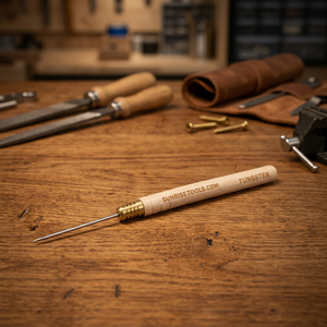 เครื่องมือแกะสลักเหล็ก ด้ามไม้ ปลายเรียว สำหรับทำเครื่องประดับ งาน DIY SUNTOOLS/STIPL บริการทำแม่พิมพ์ ทำตัวอย่าง - Product Image 4