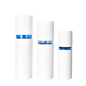 Wholesale 40ml 100ml 120ml White Plastic Lotion Bottle Essence Original Liquid Bottle Cosmetic Bottle Can Be Printed