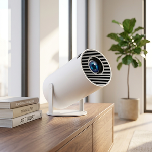 Proyector DLP HY300pro con 8 GB de Almacenamiento a Precio de Fábrica, Proyector de Video Mini Portátil Android, Gran Venta, Cine en Casa, WiFi 2.4G/5G - Product Image 1