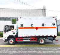 Camión de Caja de Carga Ligera para Mercancías Peligrosas, Inflamables y de Gas, Marca Foton, Diésel, Precio de Fábrica, Origen China