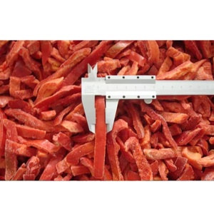 Venta caliente IQF Rodajas de <span class=keywords><strong>pimiento</strong></span> rojo congelado Pimienta Vegetal Precio de exportación chino - Product Image 5