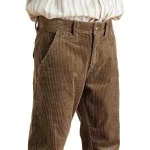 <span class=keywords><strong>Pantaloni</strong></span> in <span class=keywords><strong>Velluto</strong></span> <span class=keywords><strong>a</strong></span> <span class=keywords><strong>Coste</strong></span> di Alta Qualità, Vita Elastica, 100% Cotone, Vita Media, Anti-restringimento, Colore Sfumato, OEM - Product Image 5