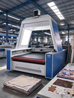 Machine de découpe laser CO2 grand format ROBOTEC à alimentation automatique, refroidie par eau, CNC AI/LAS, modèles 1610/1810/1813/1814, 60W/80W/100W