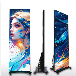Indoor Advertising LED Video Wall Poster Screen P2.5 <b>Mirror</b> Digital Poster Display For Event Commercial Promotion - Product Image 1