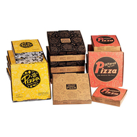 Boîte à pizza octogonale personnalisée en gros avec gaufrage, matériaux recyclés, boîtes rigides, conception thermique, tailles et logo personnalisés