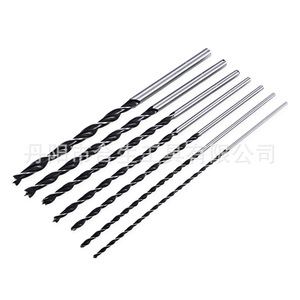 Mr Drill 7Pcs 300Mm Extended <b>Brad</b> Point Drill Bits Carbon Steel Bright Finish For Woodworking - Product Image 1