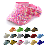 Casquettes Snapback avec logo personnalisé, rose scintillant, entièrement recouvertes de strass 3D imprimés, visières d'été pour femmes, casquette de baseball