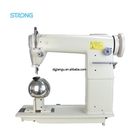 Machine à coudre perruques à une aiguille QS-810-JF, point noué, avec bras long et grand crochet, pour perruques et postiches, neuve, alimentation par pied marcheur