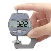 Jauge d'épaisseur électronique numérique 0,01 mm pour mesurer l'épaisseur du papier, du tissu, du métal fin – Outil de mesure pour bijoux