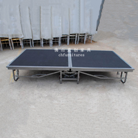 Scènes pliantes portables pour événements, mobilier de fête, plateformes de location, équipement de scène pour banquets et mariages