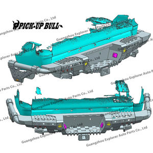 Parachoques Trasero Abierto Tipo N para Pick Up <span class=keywords><strong>Hilux</strong></span> Revo Rocco 2021+, Barra de Parachoques Trasero de Acero, Autoparte para <span class=keywords><strong>Hilux</strong></span> 2021+, Accesorios para Parachoques Trasero - Product Image 5