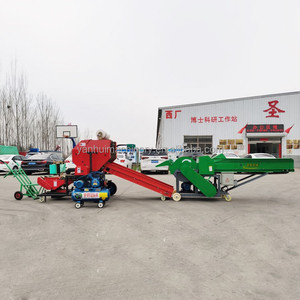 Presse à balles d'emballage d'herbe d'ensilage diesel électrique de nouvelle condition 2-3 t/h avec moteur de composant de noyau certifié CE - Product Image 6