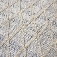 Tapis de sol antidérapant en laine NZ naturelle, nouveau, pas cher, usine, Style nordique, personnalisé, bohème, tissé, en pierres