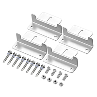 Système d'installation de support photovoltaïque solaire réglable en alliage d'aluminium anodisé pour toit plat et carport avec support en Z