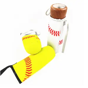 neoprene bottle cover holder carrier sports storage cup sleeve with handle custom neoprene wine bottle water bottle