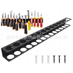 Estante de Almacenamiento de Herramientas Montado en Pared, Organizador Flotante de Alta Resistencia para Destornilladores y Herramientas, 14 cm de Profundidad - Product Image 3