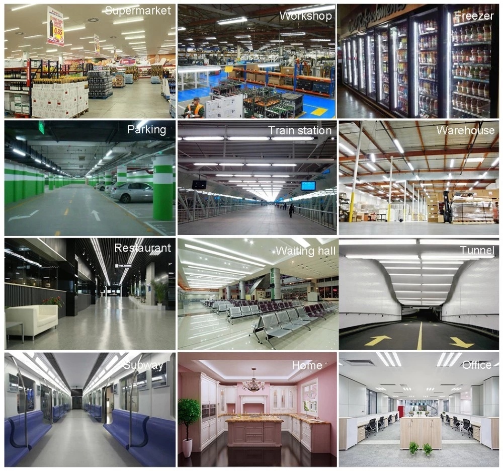 Boyu BY-T8-G13 9W 4ft T8 LED Tube Light - High Lumen Efficiency for Office Industrial Lighting