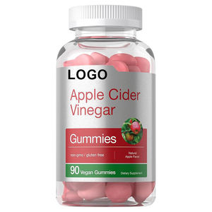 Gomitas de Vinagre de Sidra de Manzana con Logotipo Personalizado OEM ODM, Veganas, con Ácido Fólico, Vitamina B6 y B12, Favorecen la Salud Intestinal en Adultos - Product Image 1
