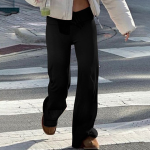 Pantalones Deportivos Casuales <span class=keywords><strong>Hegel</strong></span> Homologous para Otoño e Invierno, Forrados de Felpa, con Cordones en la Cintura, Estilo Spice Girls, Moldeadores - Product Image 4