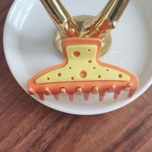 Nuevo queso color a juego ácido acético moda francés alta elegancia updo clip de agarre <span class=keywords><strong>grande</strong></span> mujeres pinza de pelo accesorios para el cabello - Product Image 4