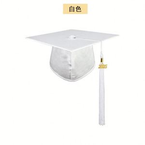 Gorro de Graduación Sublimable Mate con Borla 2025, Unisex, para Adultos, Bachiller, Maestro, Impresión Personalizada, Logotipo Bordado - Product Image 2