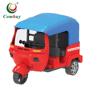 India tricycle 3 wheels motorcycle model pull back toy car