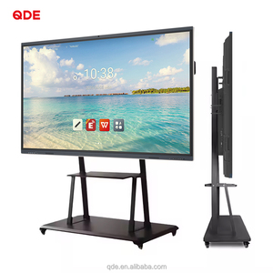 Pizarra interactiva QDE inteligente 4K de 65/75/85/98/100/110 pulgadas para escuela primaria con pantalla inteligente multitáctil stylus - Product Image 2