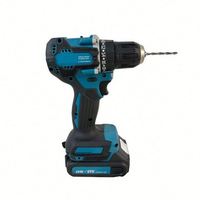 Perceuse à percussion sans fil 21V 500W à batterie Li-ion, moteur sans balais, personnalisable OEM, qualité industrielle, couple max. 40N.m, 2.0AH