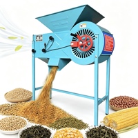 Petite machine de tri de graines électrique multifonctionnelle, nettoyeur de céréales, décortiqueuse de blé, de riz et de haricots, machine de criblage de grains secs
