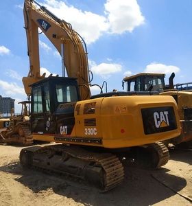 Excavadora de cadenas CAT 330C en buen estado, equipo de construcción usado, máquina hidráulica de excavación en venta - Product Image 1