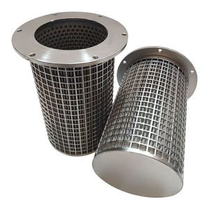 Fabricante de malla de acero inoxidable plisado de alta precisión de acero inoxidable 304/316L cartucho de filtro de aceite hidráulico - Product Image 5