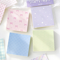 Papier Mémo Carré Personnalisé Non Adhésif 120 Feuilles 80x80mm pour Scrapbooking DIY, Journal, Papier de Fond Décoratif, Papeterie Étudiant