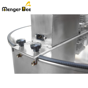 Extractor de Miel Eléctrico Reversible Mengerbee con Motor de Acero Inoxidable 304, 6 Cuadros, Automático, 220V/110V, 250W, 1 Año de Garantía, Barril de 63cm - Product Image 6