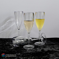130ml Élégant Champagne Flûte Verres Incassable Verre À Vin En Plastique Gobelet Tasse pour Fête De Mariage Camping Cantine Hôtel