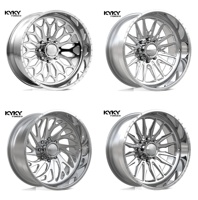 Rines Forjados de China, Rines Forjados Pulidos de Perfil Bajo para Autos y Camionetas, 6x139.7 8x180 8x165.1 8x170 para Ford F150 Ram 1500